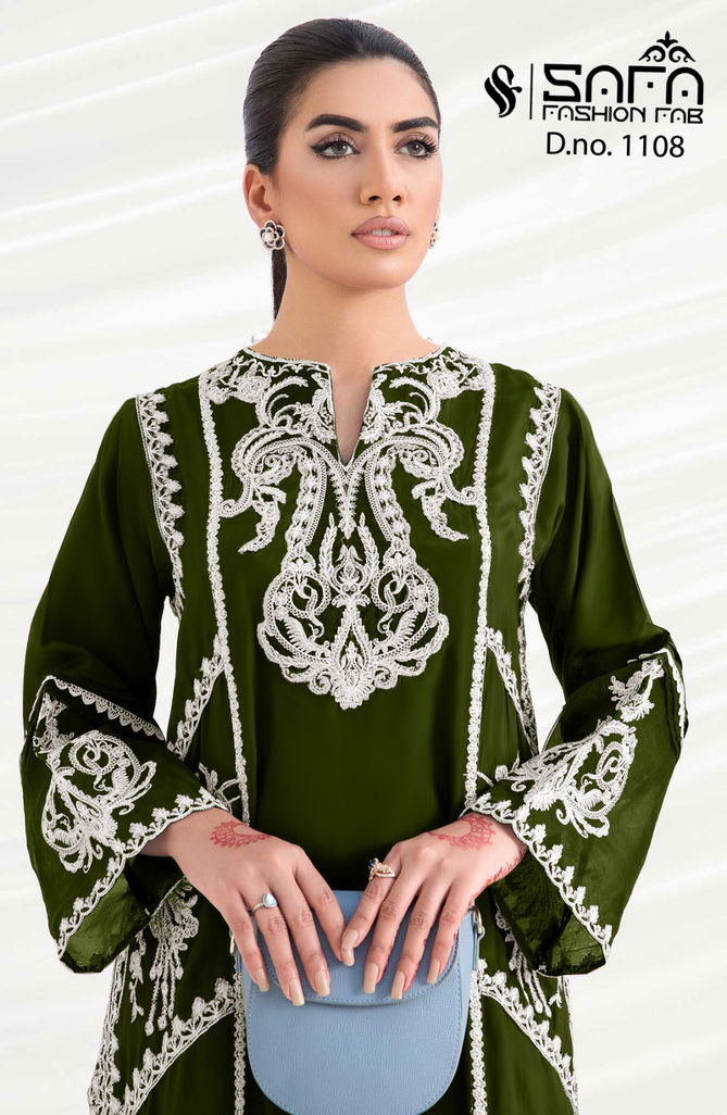 Safa Fashion 1108 Readymade Pakistani Suits Catalog
